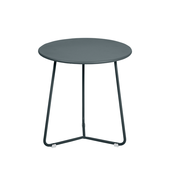 Cocotte Outdoor Metal Occasional Table By Fermob in Storm Grey