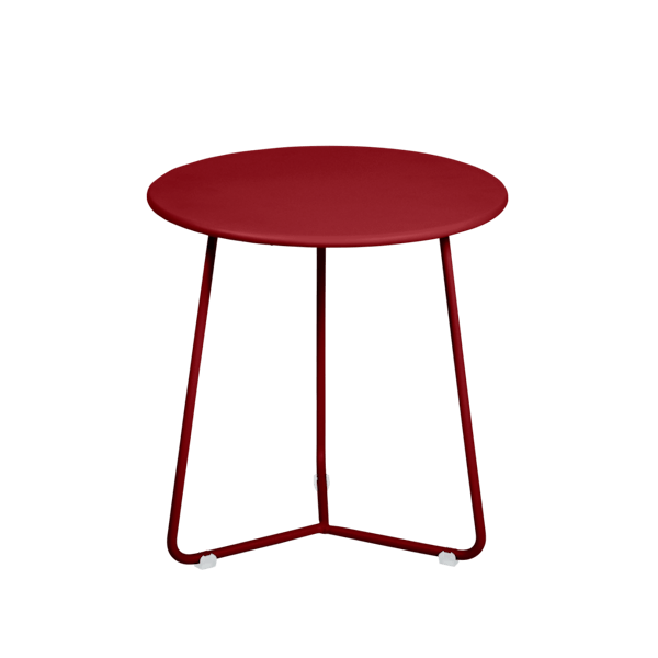 Cocotte Outdoor Metal Occasional Table By Fermob in Chilli