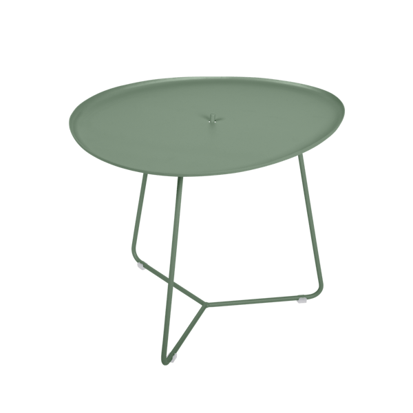 Cocotte Outdoor Side Table with Removable Top By Fermob in Cactus