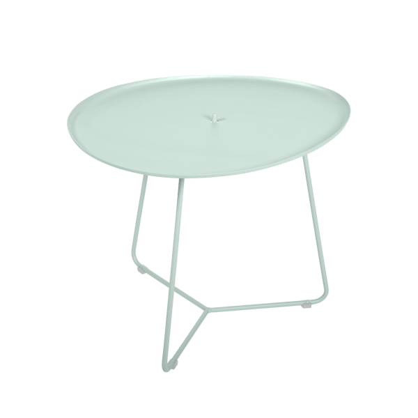 Cocotte Outdoor Side Table with Removable Top By Fermob in Ice Mint