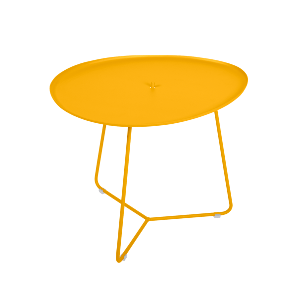 Cocotte Outdoor Side Table with Removable Top By Fermob in Honey 2023