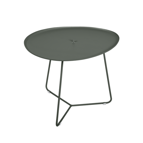 Cocotte Outdoor Side Table with Removable Top By Fermob in Rosemary