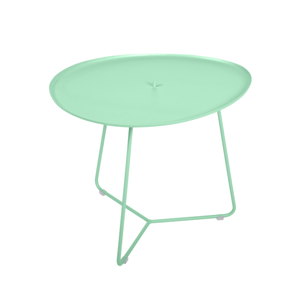 Cocotte Outdoor Side Table with Removable Top By Fermob in Opaline Green