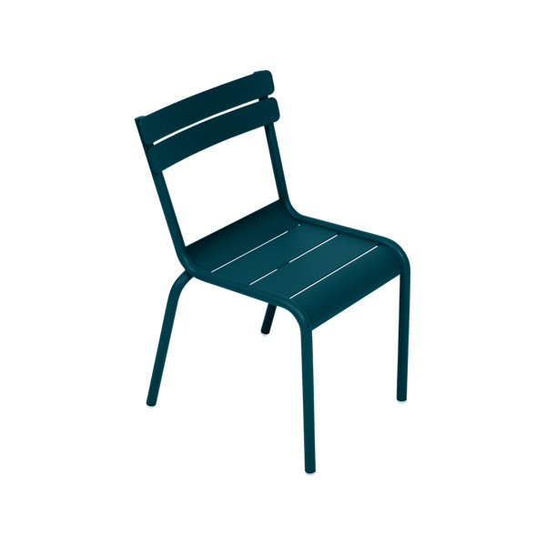 Fermob Luxembourg Kid Children's Chair in Acapulco Blue