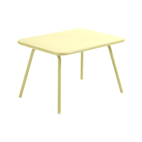 Fermob Luxembourg Kid Children's Table in Frosted Lemon
