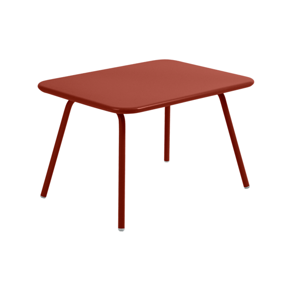Fermob Luxembourg Kid Children's Table in Red Ochre