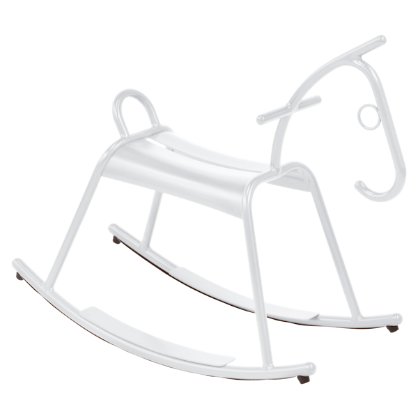Adada Childrens Rocking Horse By Fermob in Cotton White