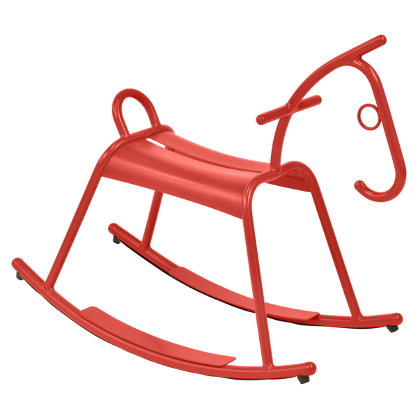 Adada Childrens Rocking Horse By Fermob in Capucine