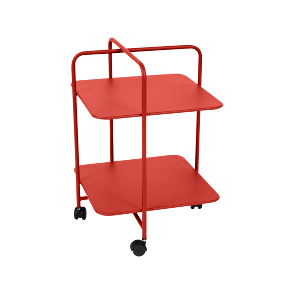 Fermob Alfred Drinks Trolley in Capucine