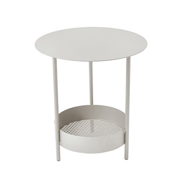 Fermob Salsa Pedestal Table in Clay Grey