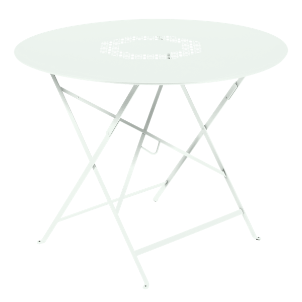 Lorette Folding Table Round 96cm in Ice Mint