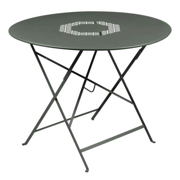Lorette Folding Table Round 96cm in Rosemary