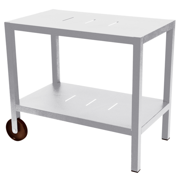 Quiberon Outdoor Side Bar Table By Fermob in Cotton White