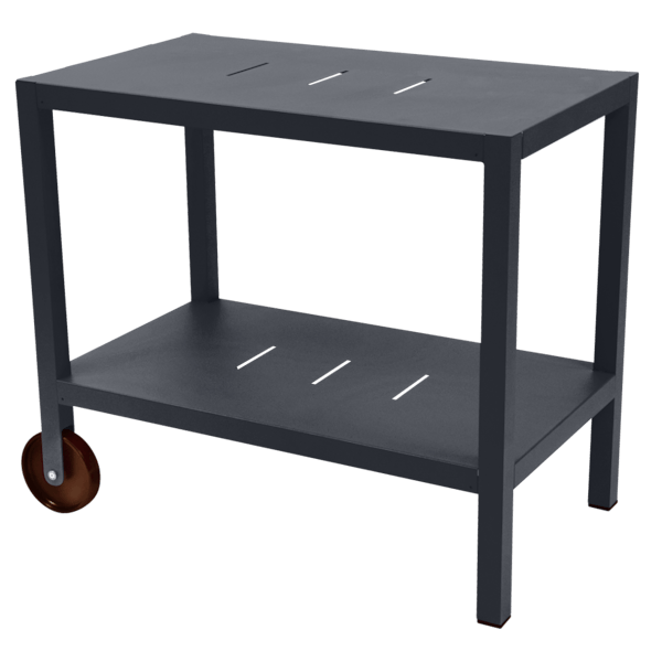 Quiberon Outdoor Side Bar Table By Fermob in Anthracite