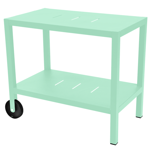 Quiberon Outdoor Side Bar Table By Fermob in Opaline Green