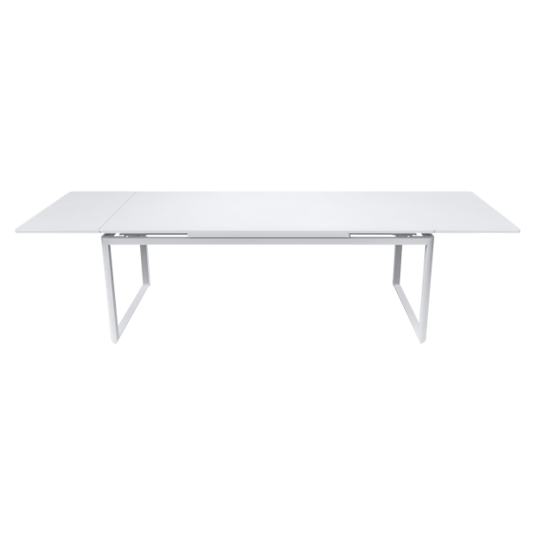 Fermob Biarritz Table with Extension 200 to 300cm x 100cm in Cotton White
