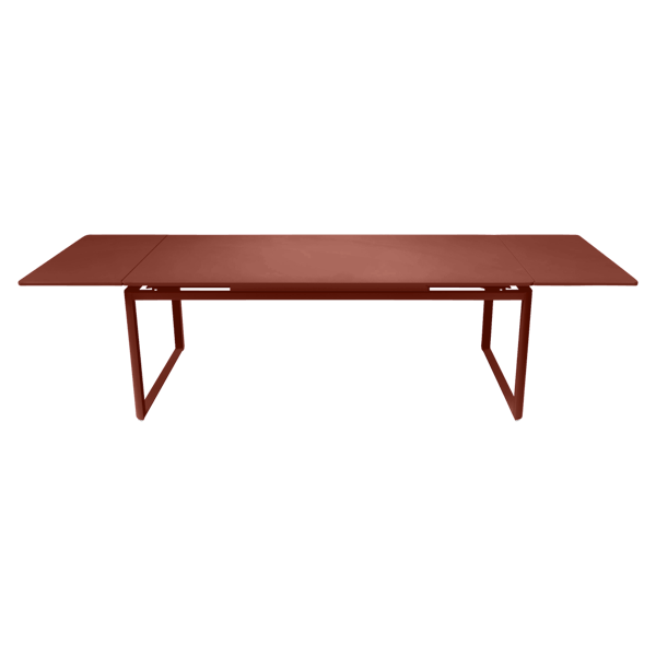 Fermob Biarritz Table with Extension 200 to 300cm x 100cm in Red Ochre