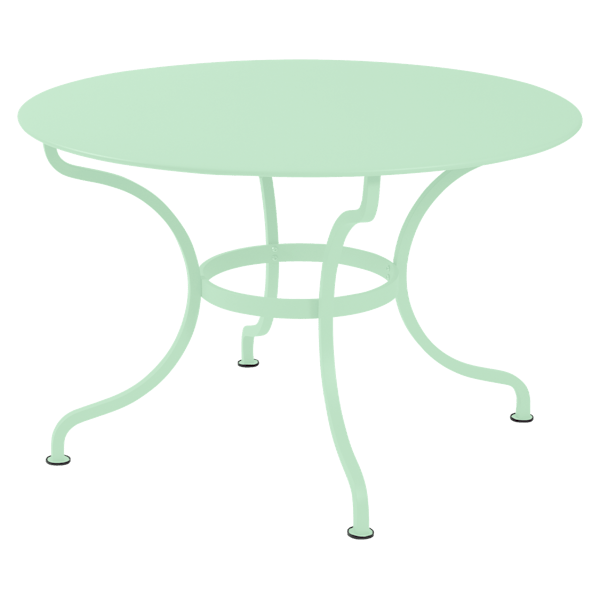 Fermob Romane Table Round 117cm in Opaline Green