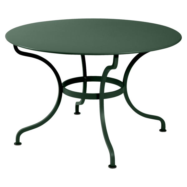 Fermob Romane Table Round 117cm in Cedar Green
