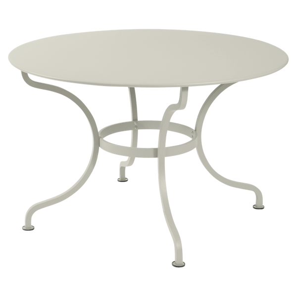 Fermob Romane Table Round 117cm in Clay Grey
