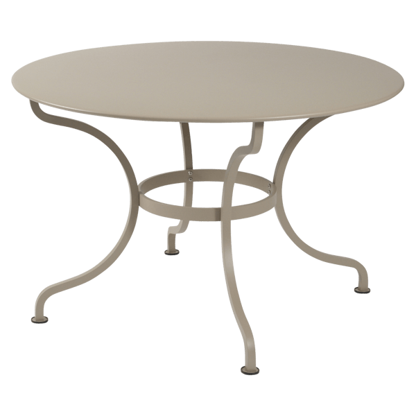Fermob Romane Table Round 117cm in Nutmeg