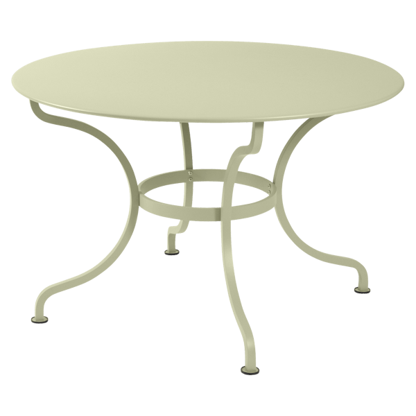 Fermob Romane Table Round 117cm in Willow Green