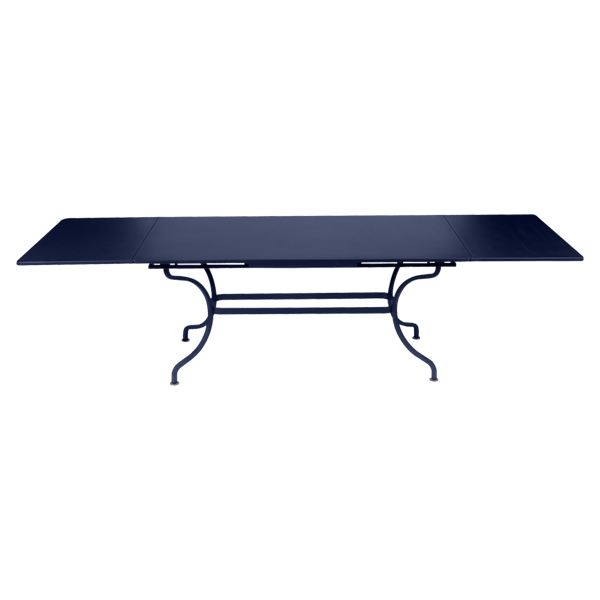 Fermob Romane Extension Table 200 to 300cm x 100cm in Deep Blue
