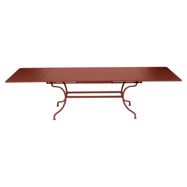 Fermob Romane Extension Table 200 to 300cm x 100cm in Red Ochre