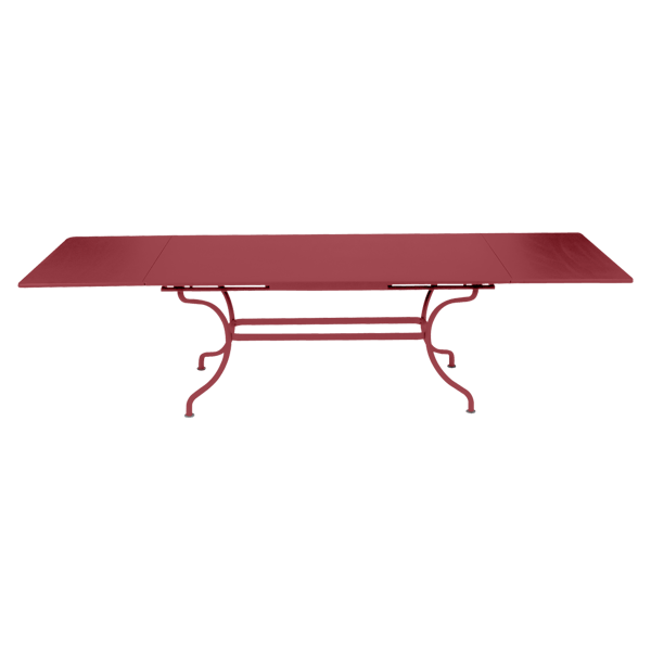 Fermob Romane Extension Table 200 to 300cm x 100cm in Chilli