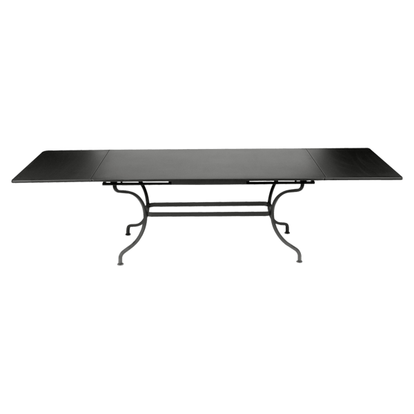 Fermob Romane Extension Table 200 to 300cm x 100cm in Liquorice
