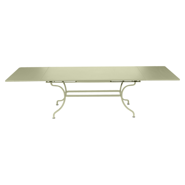 Fermob Romane Extension Table 200 to 300cm x 100cm in Willow Green