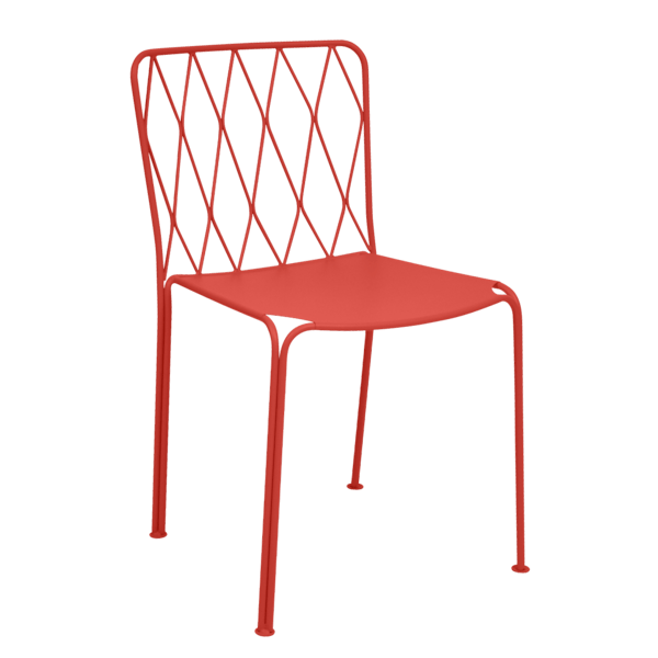Kintbury Outdoor Dining Chair By Fermob in Capucine