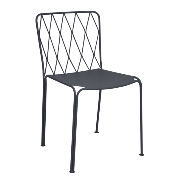 Kintbury Outdoor Dining Chair By Fermob in Anthracite