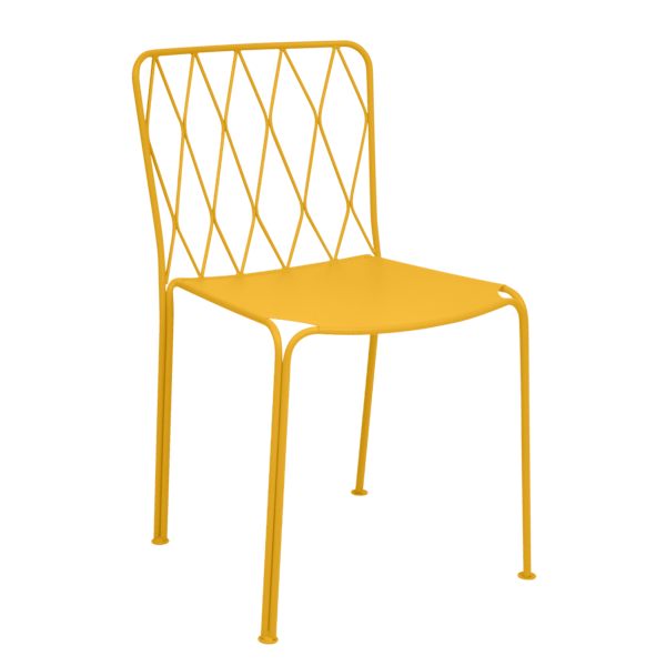 Kintbury Outdoor Dining Chair By Fermob in Honey