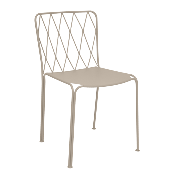 Kintbury Outdoor Dining Chair By Fermob in Nutmeg