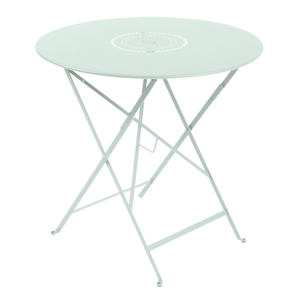 Floreal Folding Garden Table Round 77cm By Fermob in Ice Mint