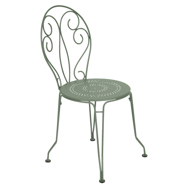 Montmartre Garden Dining Metal Chair By Fermob in Cactus