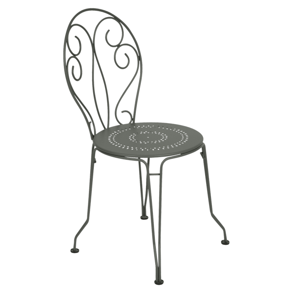 Montmartre Garden Dining Metal Chair By Fermob in Rosemary