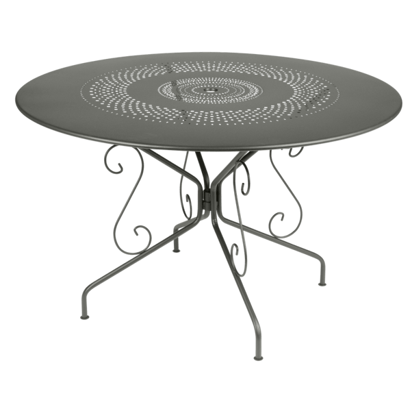 Fermob Montmartre Table Round 117cm in Rosemary