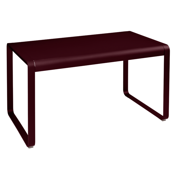 Fermob Bellevie Outdoor Dining Table 140 x 80cm in Black Cherry