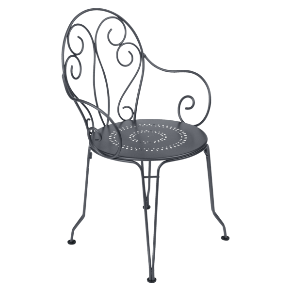 Fermob Montmartre Armchair in Anthracite