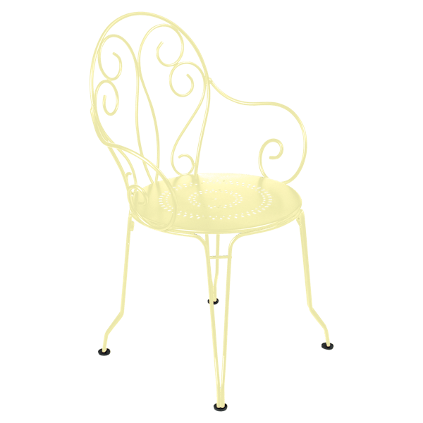 Fermob Montmartre Armchair in Frosted Lemon