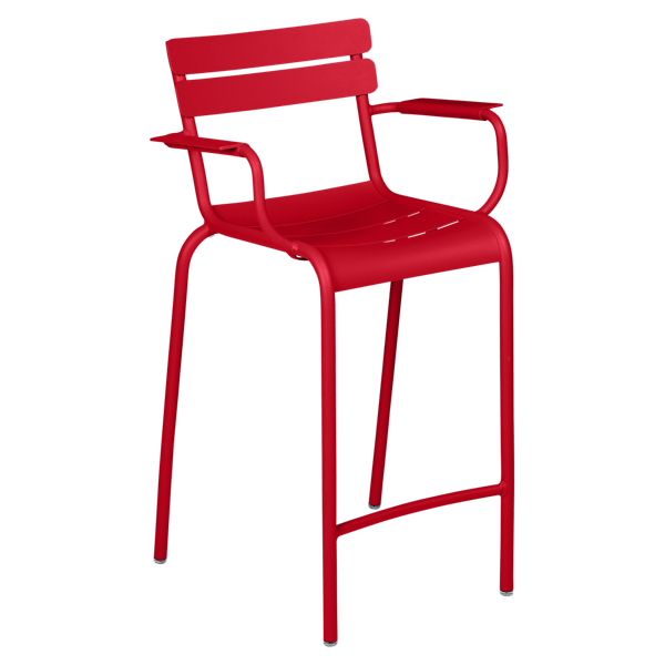 Luxembourg High Armchair in Poppy