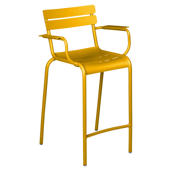 Luxembourg High Armchair in Honey