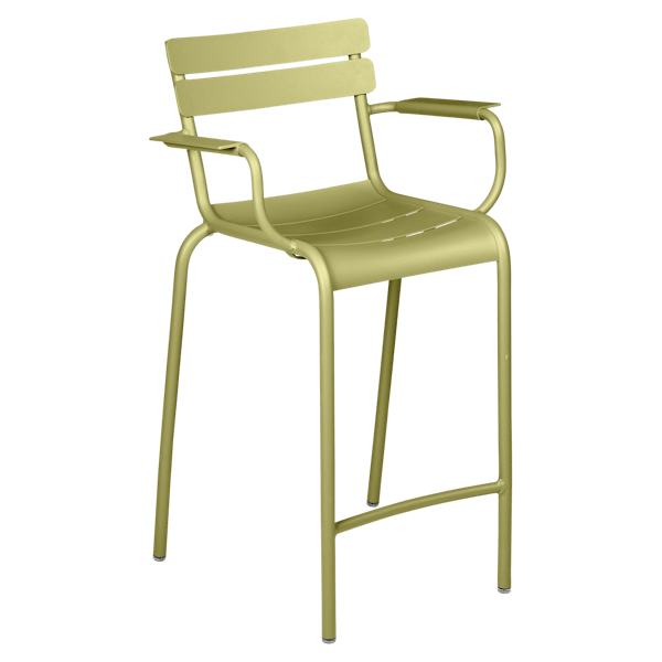 Luxembourg High Armchair in Willow Green