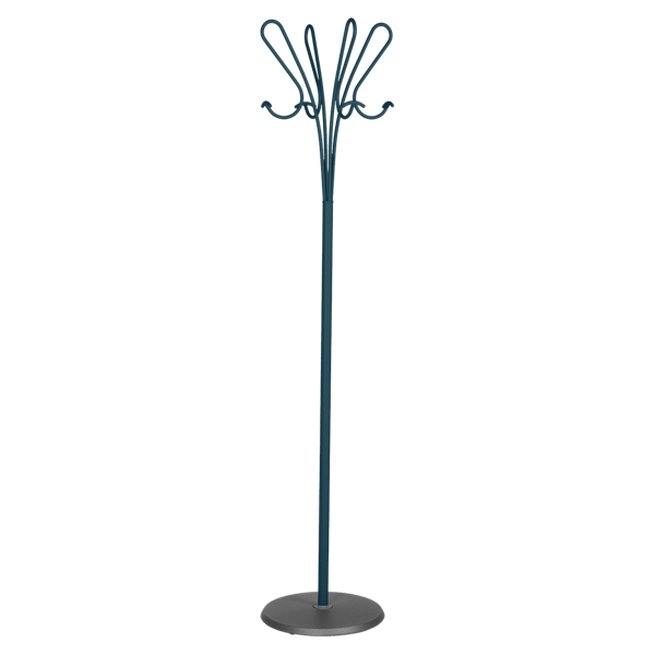 Accroche Coeurs Coat Stand By Fermob in Acapulco Blue