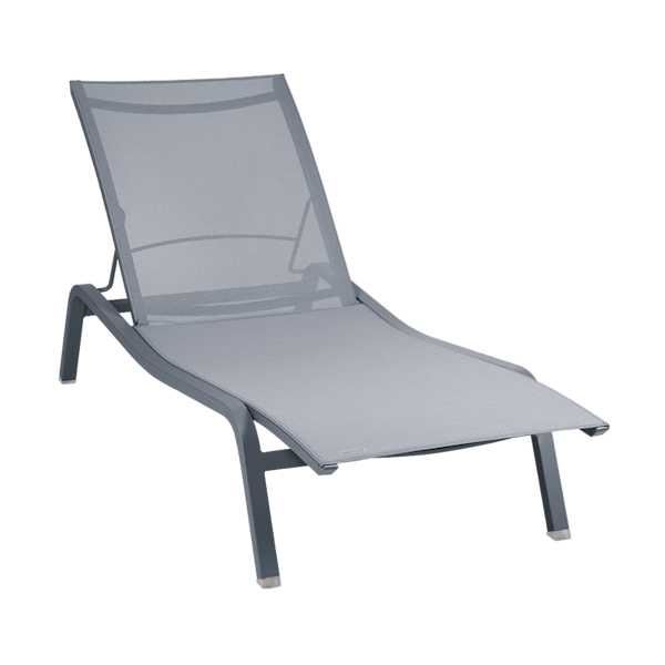 Fermob Alize Sunlounge XS in Storm Grey