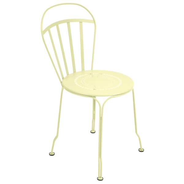 Fermob Louvre Chair in Frosted Lemon