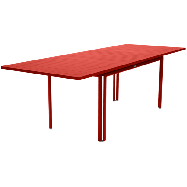 Fermob Costa Extending Table 160 to 240cm x 90cm in Capucine