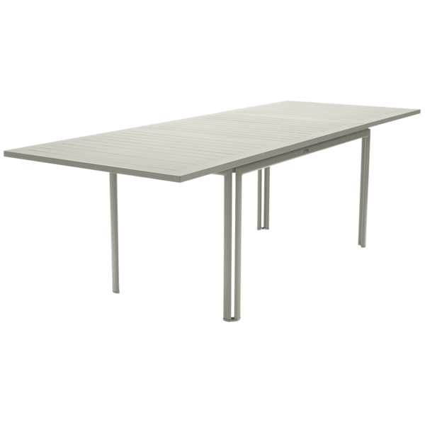 Costa Outdoor Dining Extending Table By Fermob in Clay Grey